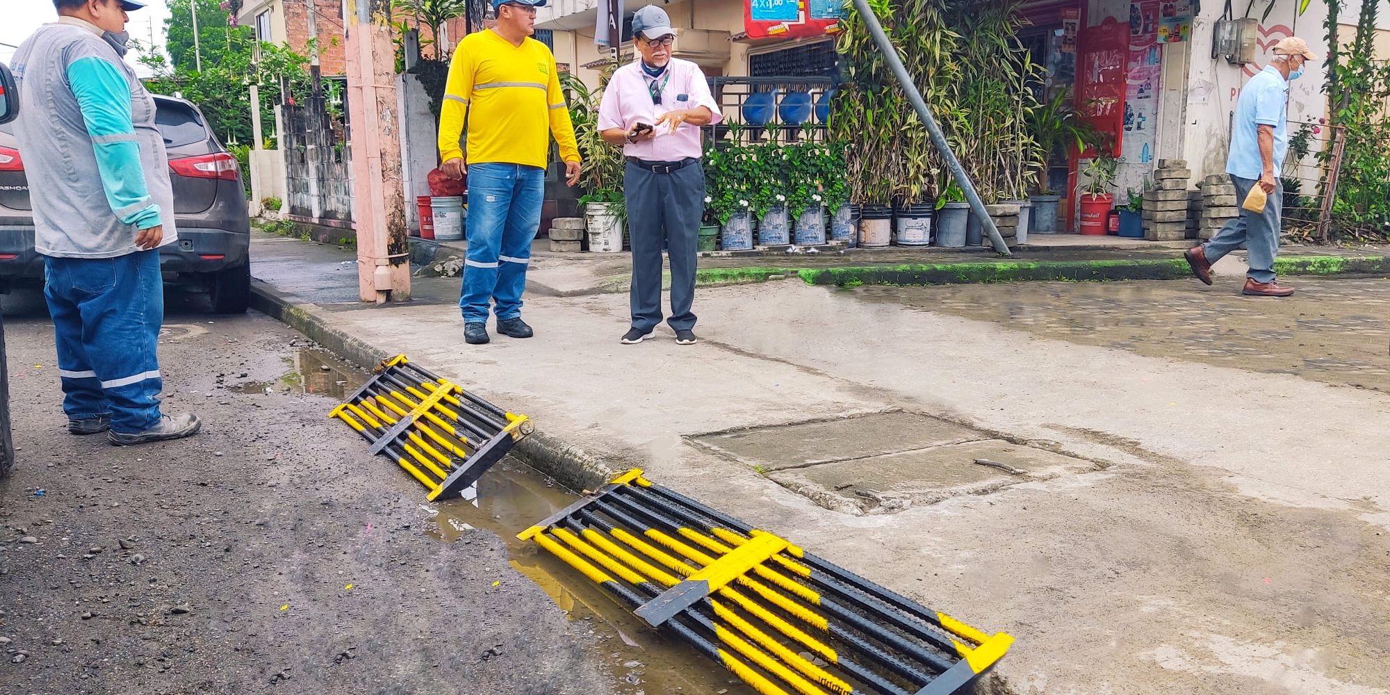 Apertura ingreso cdla papelera