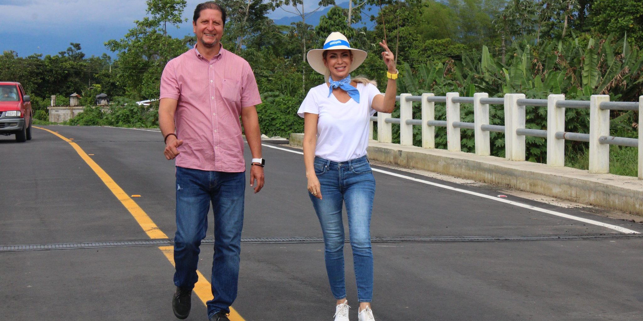INAUGURACIÓN DE CARRETERA MARCELINO MARIDUEÑA-NARANJITO