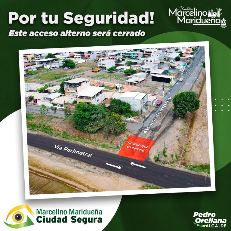 ¡TRABAJAMOS POR TU SEGURIDAD!