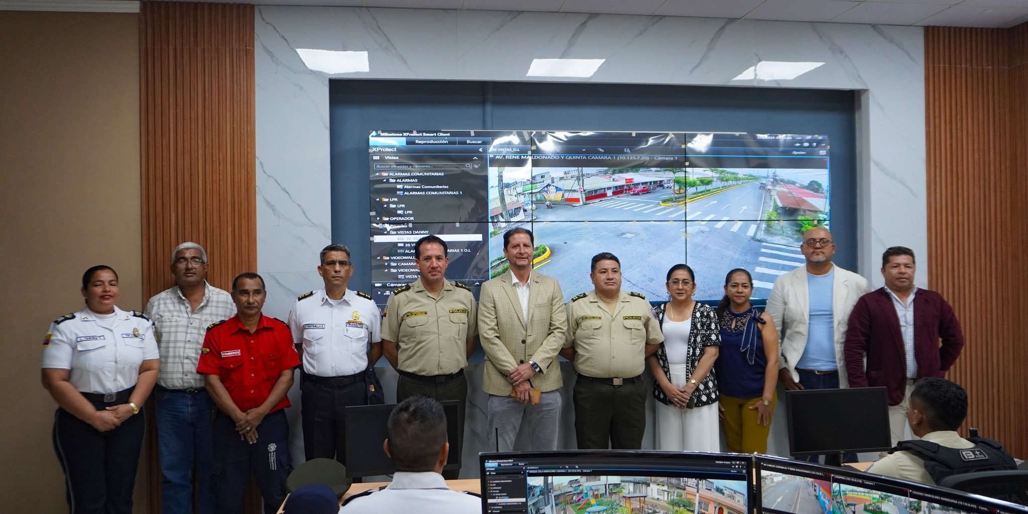 MARCELINO MARIDUEÑA CUENTA CON UN MODERNO SISTEMA DE VIDEOVIGILANCIA